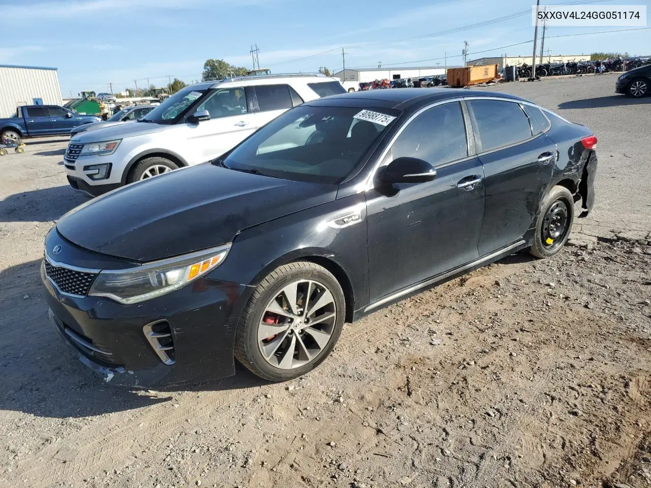 5XXGV4L24GG051174 2016 Kia Optima Sxl