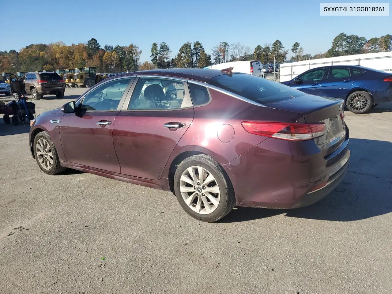 5XXGT4L31GG018261 2016 Kia Optima Lx