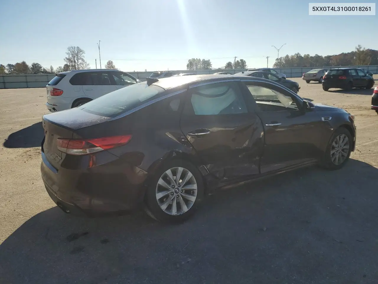 5XXGT4L31GG018261 2016 Kia Optima Lx
