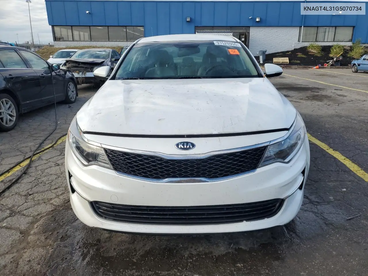 KNAGT4L31G5070734 2016 Kia Optima Lx