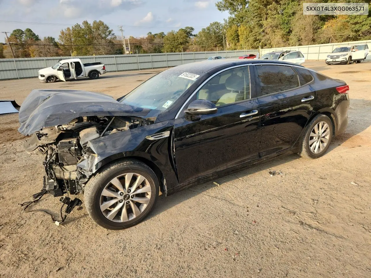 5XXGT4L3XGG063571 2016 Kia Optima Lx