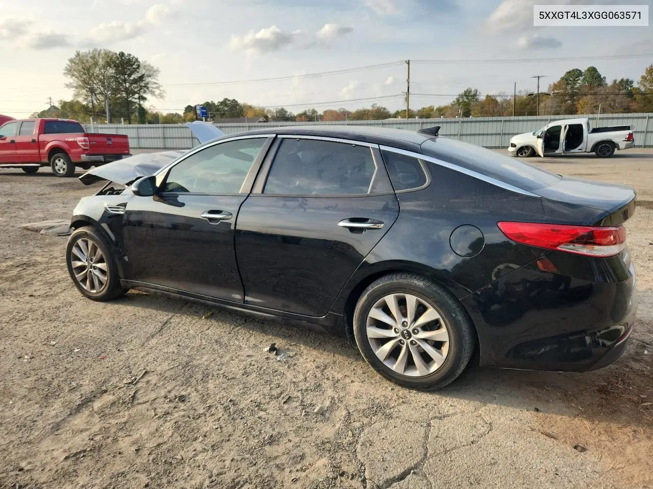 5XXGT4L3XGG063571 2016 Kia Optima Lx