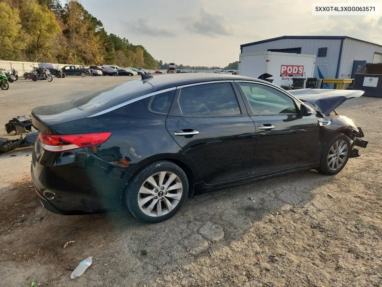 5XXGT4L3XGG063571 2016 Kia Optima Lx