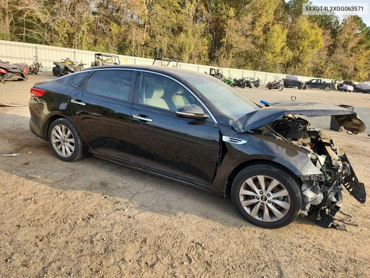 5XXGT4L3XGG063571 2016 Kia Optima Lx