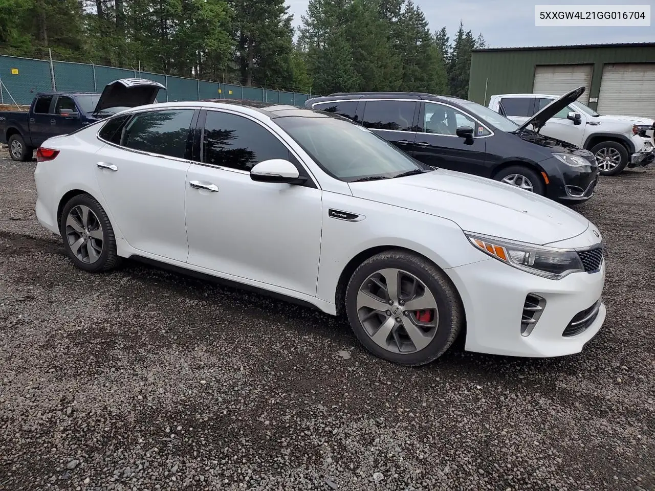 5XXGW4L21GG016704 2016 Kia Optima Sx