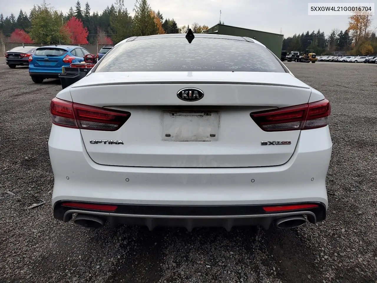 5XXGW4L21GG016704 2016 Kia Optima Sx