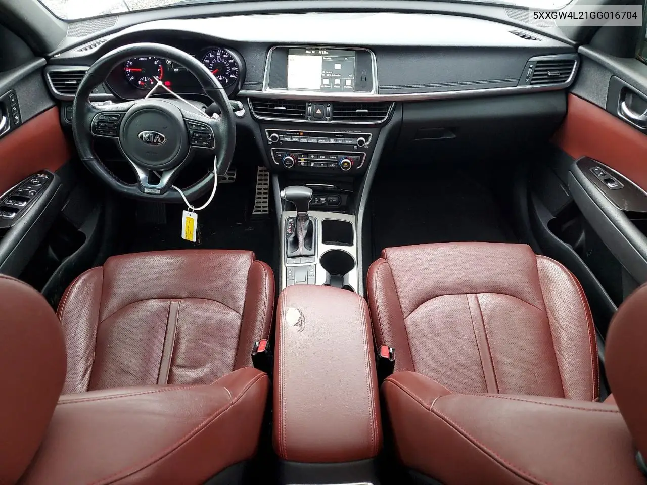 5XXGW4L21GG016704 2016 Kia Optima Sx