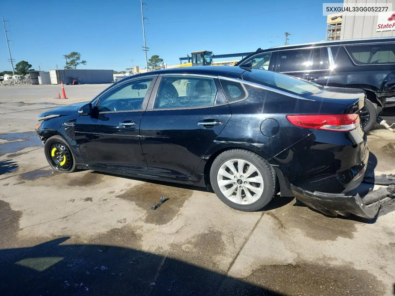 5XXGU4L33GG052277 2016 Kia Optima Ex