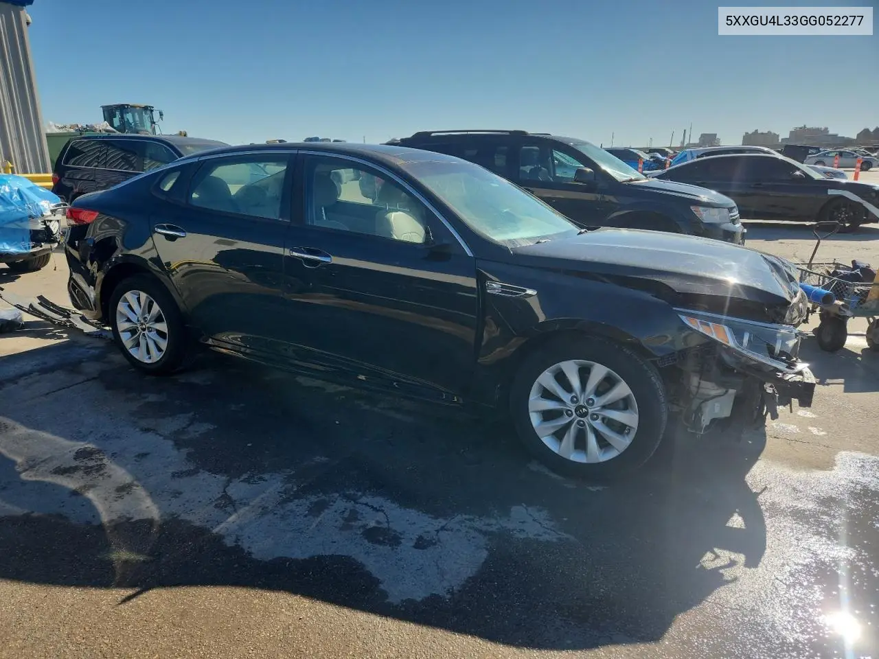 5XXGU4L33GG052277 2016 Kia Optima Ex