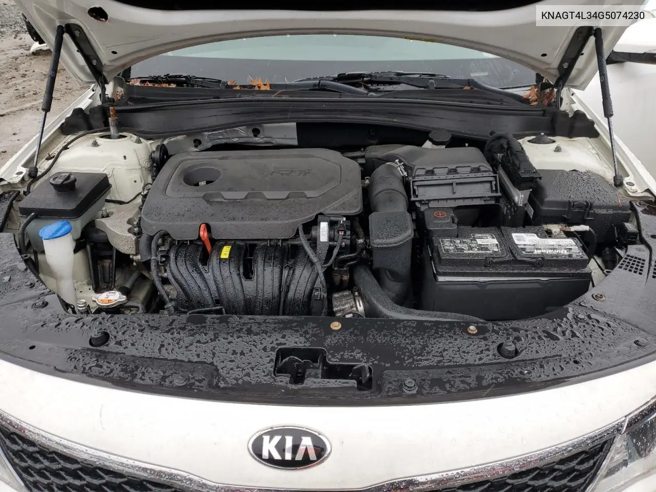 KNAGT4L34G5074230 2016 Kia Optima Lx