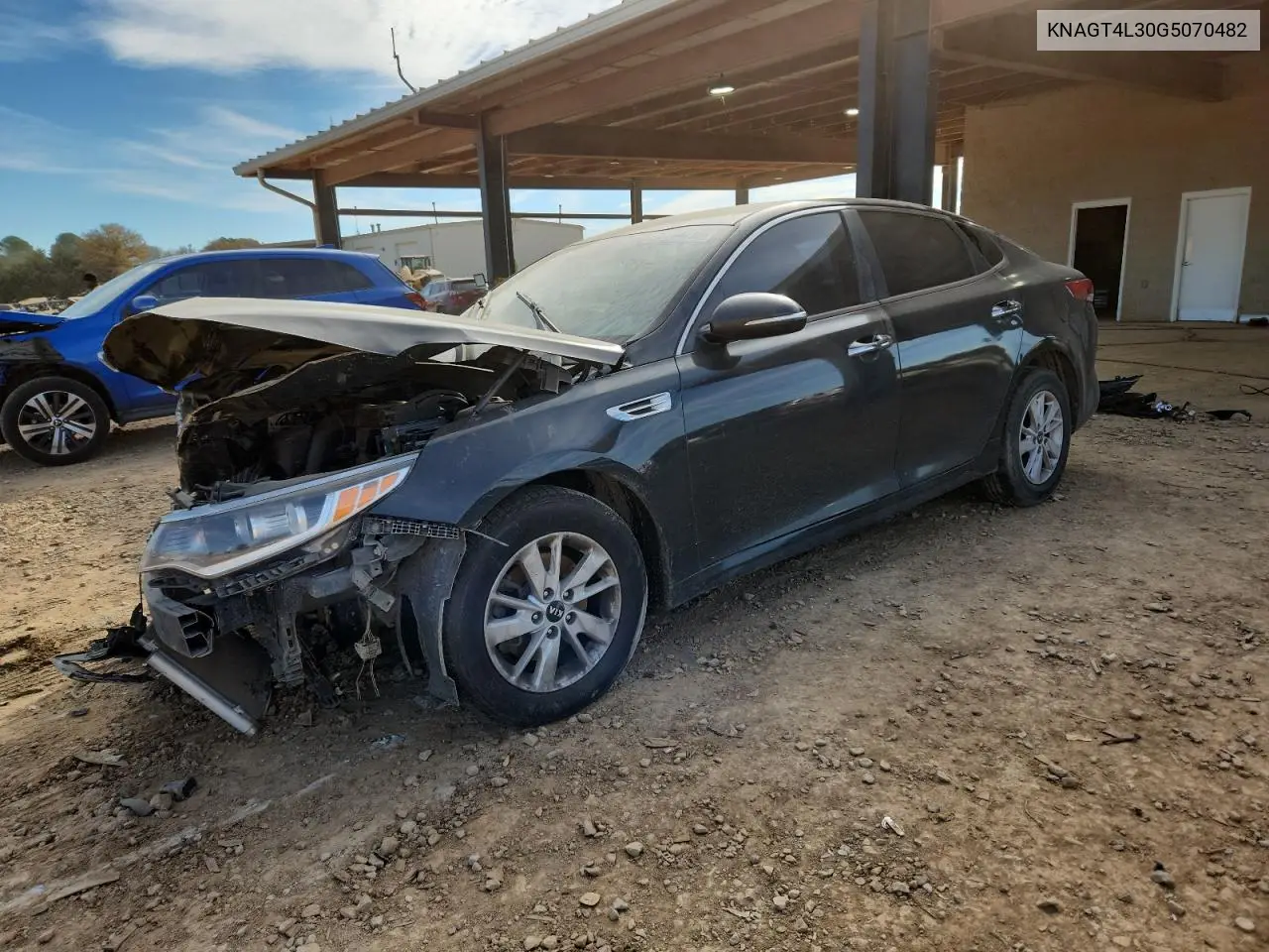 KNAGT4L30G5070482 2016 Kia Optima Lx