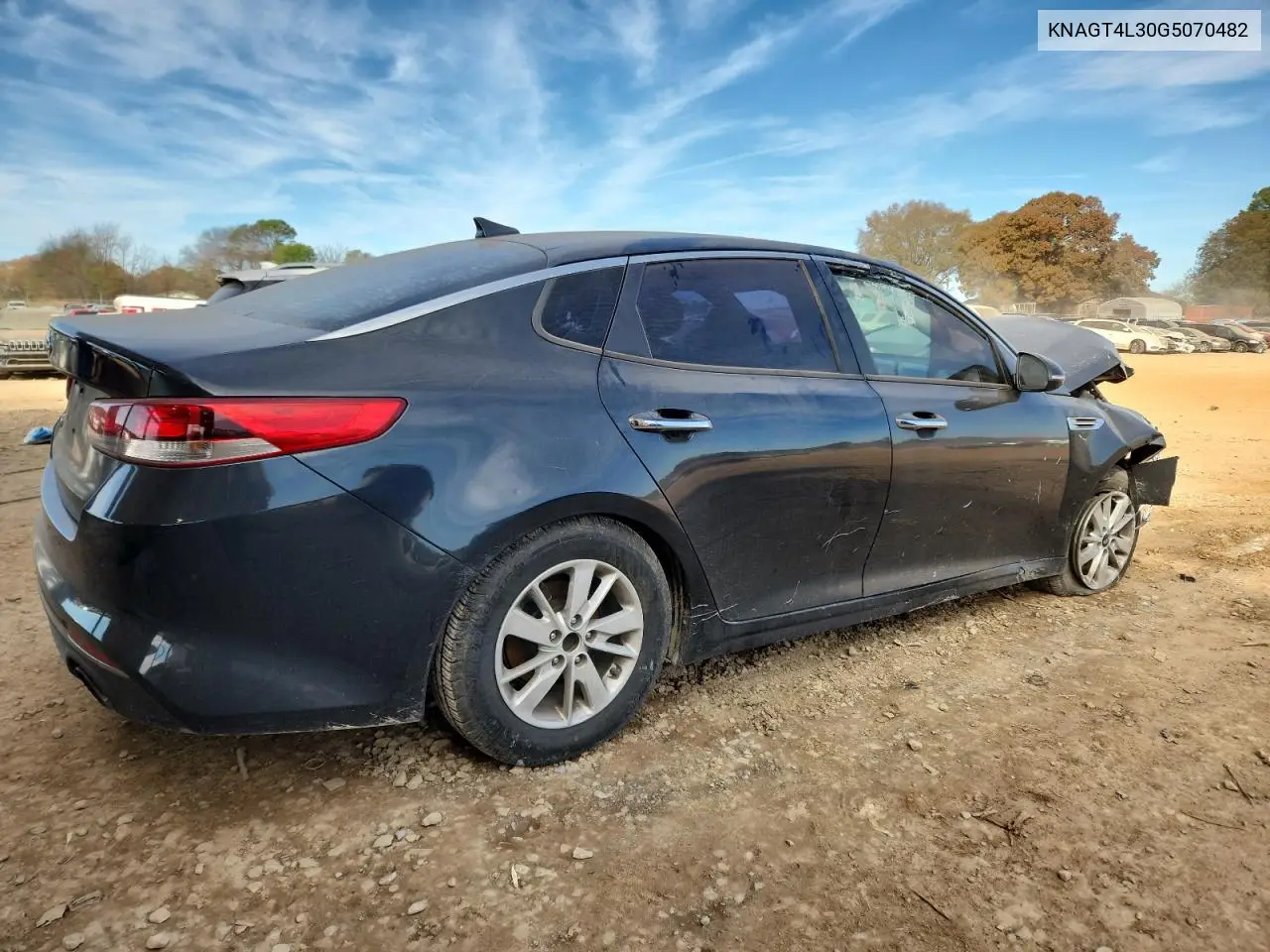 KNAGT4L30G5070482 2016 Kia Optima Lx