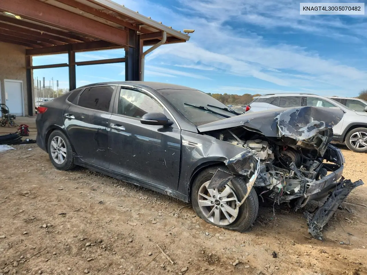 KNAGT4L30G5070482 2016 Kia Optima Lx