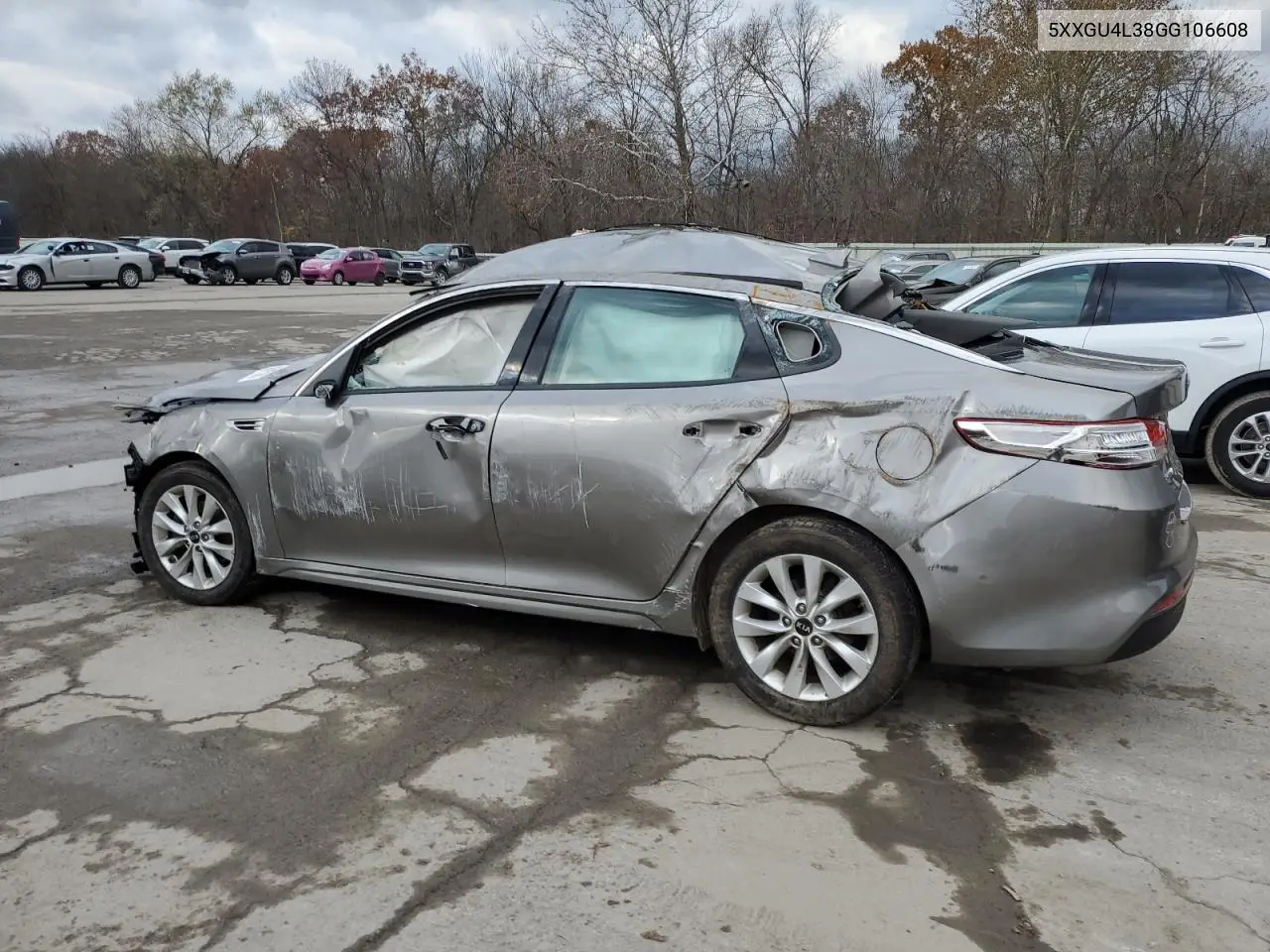 5XXGU4L38GG106608 2016 Kia Optima Ex