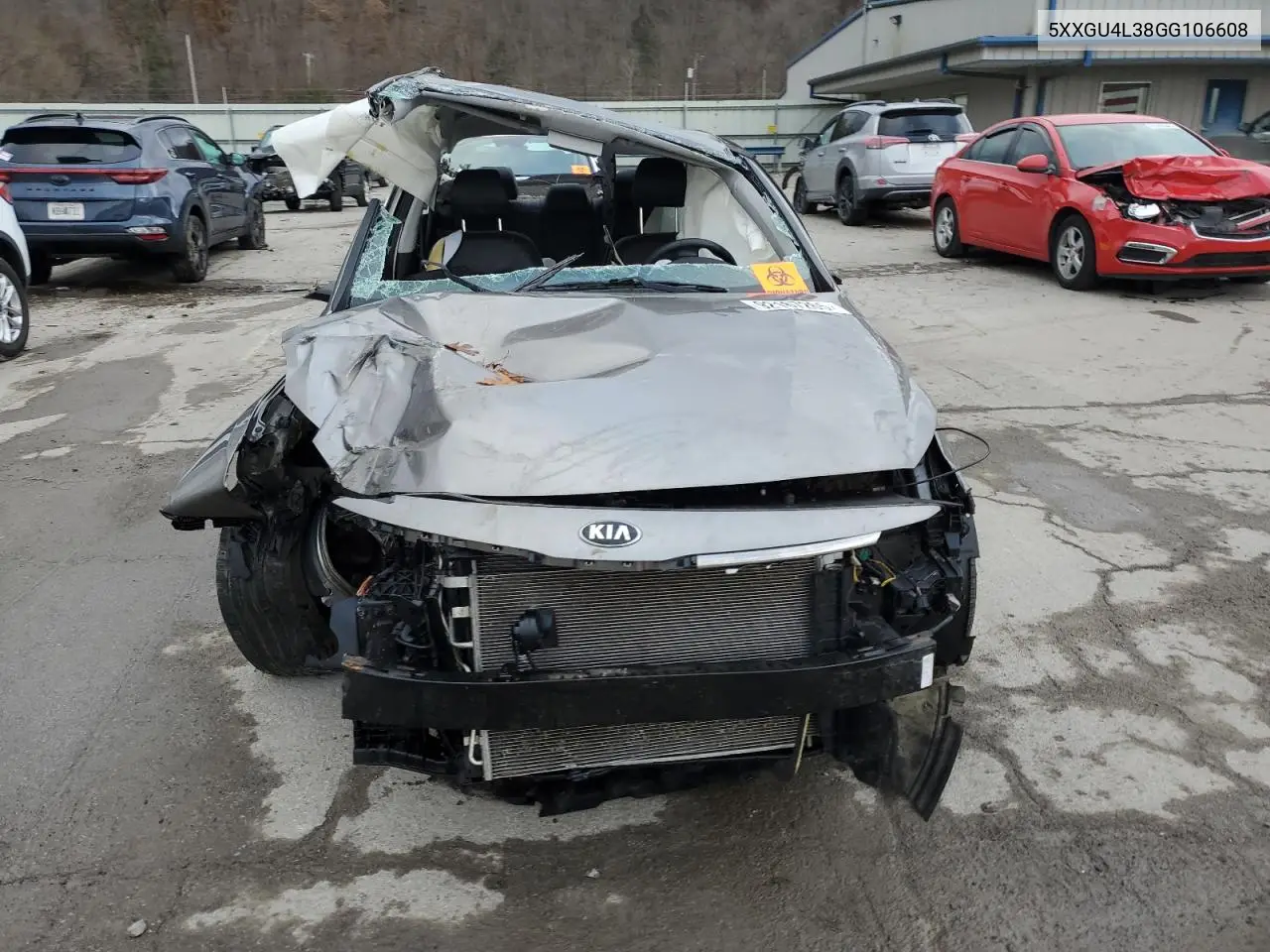5XXGU4L38GG106608 2016 Kia Optima Ex