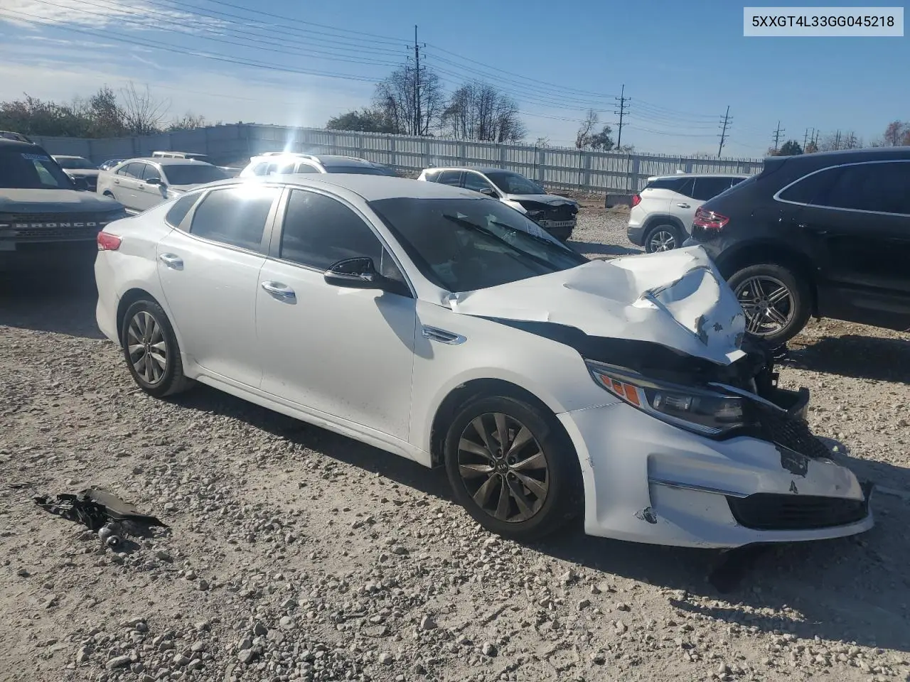 5XXGT4L33GG045218 2016 Kia Optima Lx