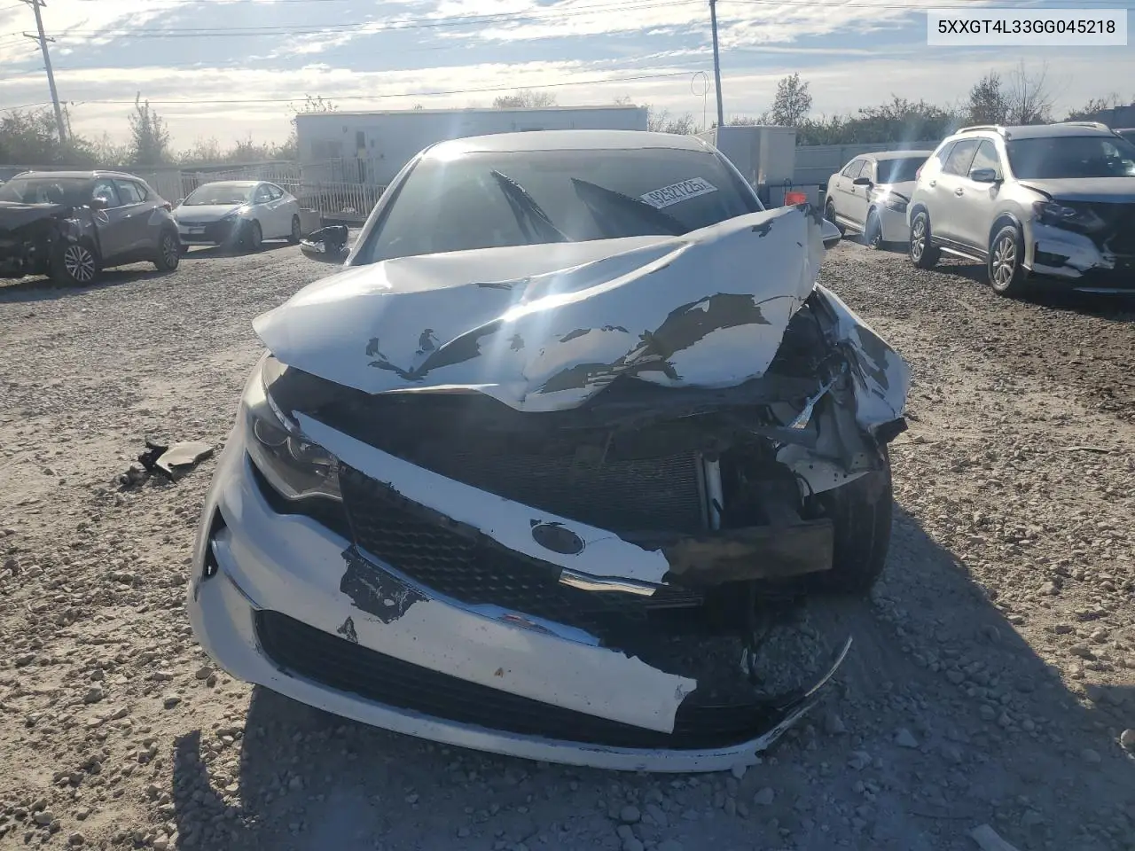 5XXGT4L33GG045218 2016 Kia Optima Lx