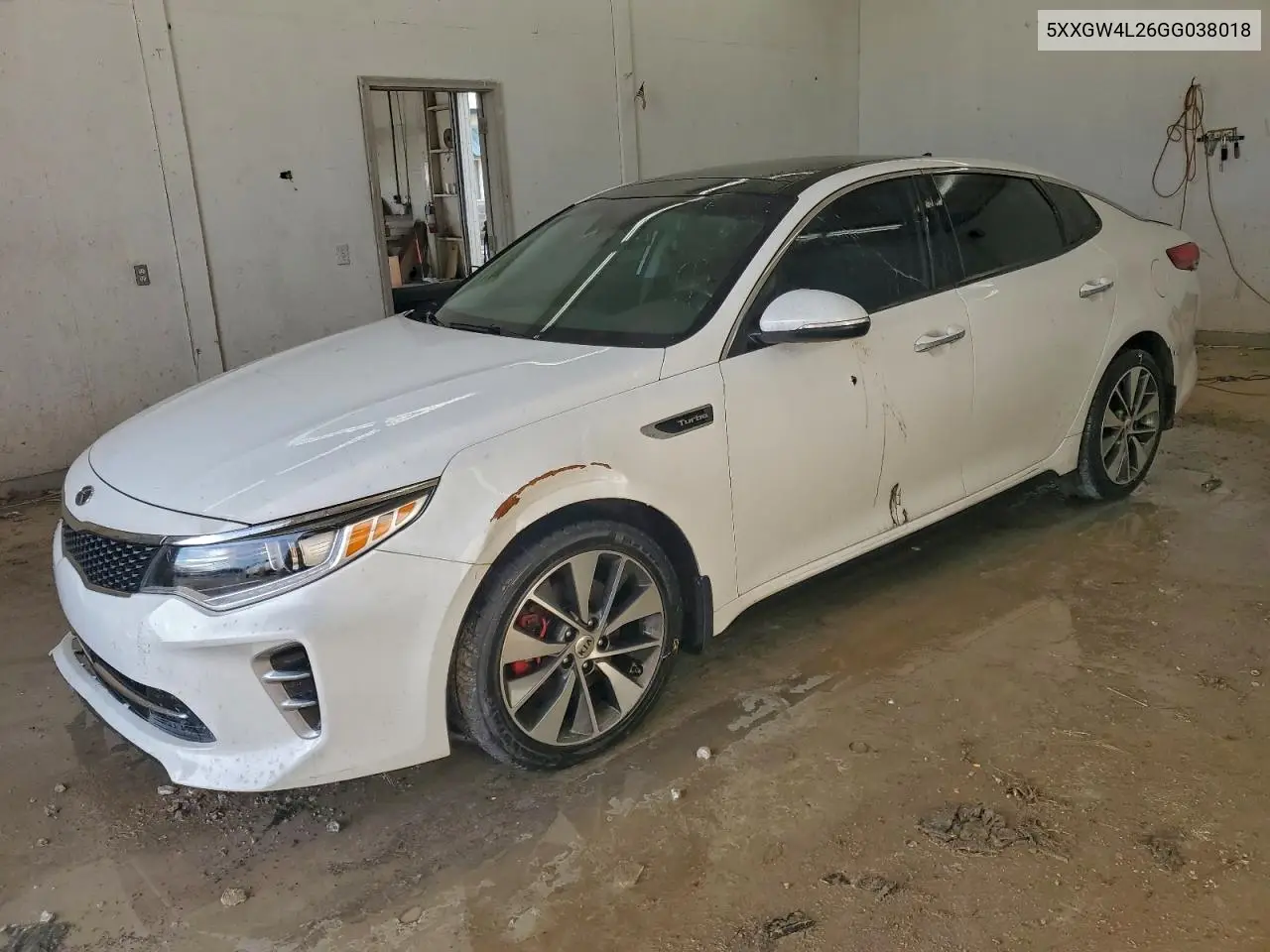 5XXGW4L26GG038018 2016 Kia Optima Sx