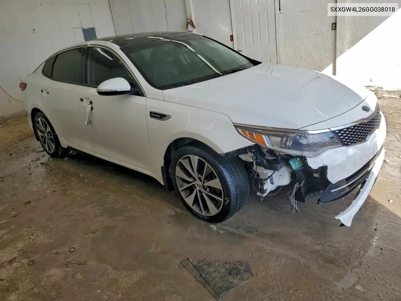 5XXGW4L26GG038018 2016 Kia Optima Sx