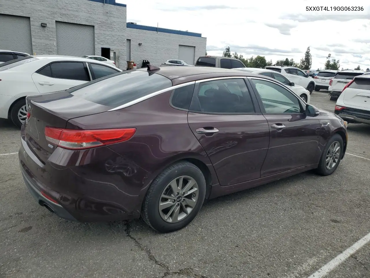 5XXGT4L19GG063236 2016 Kia Optima Lx