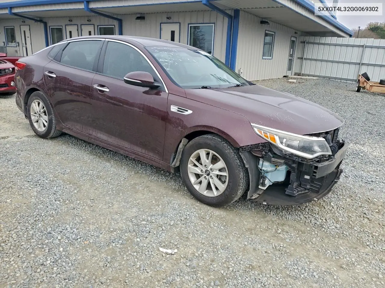 5XXGT4L32GG069302 2016 Kia Optima Lx