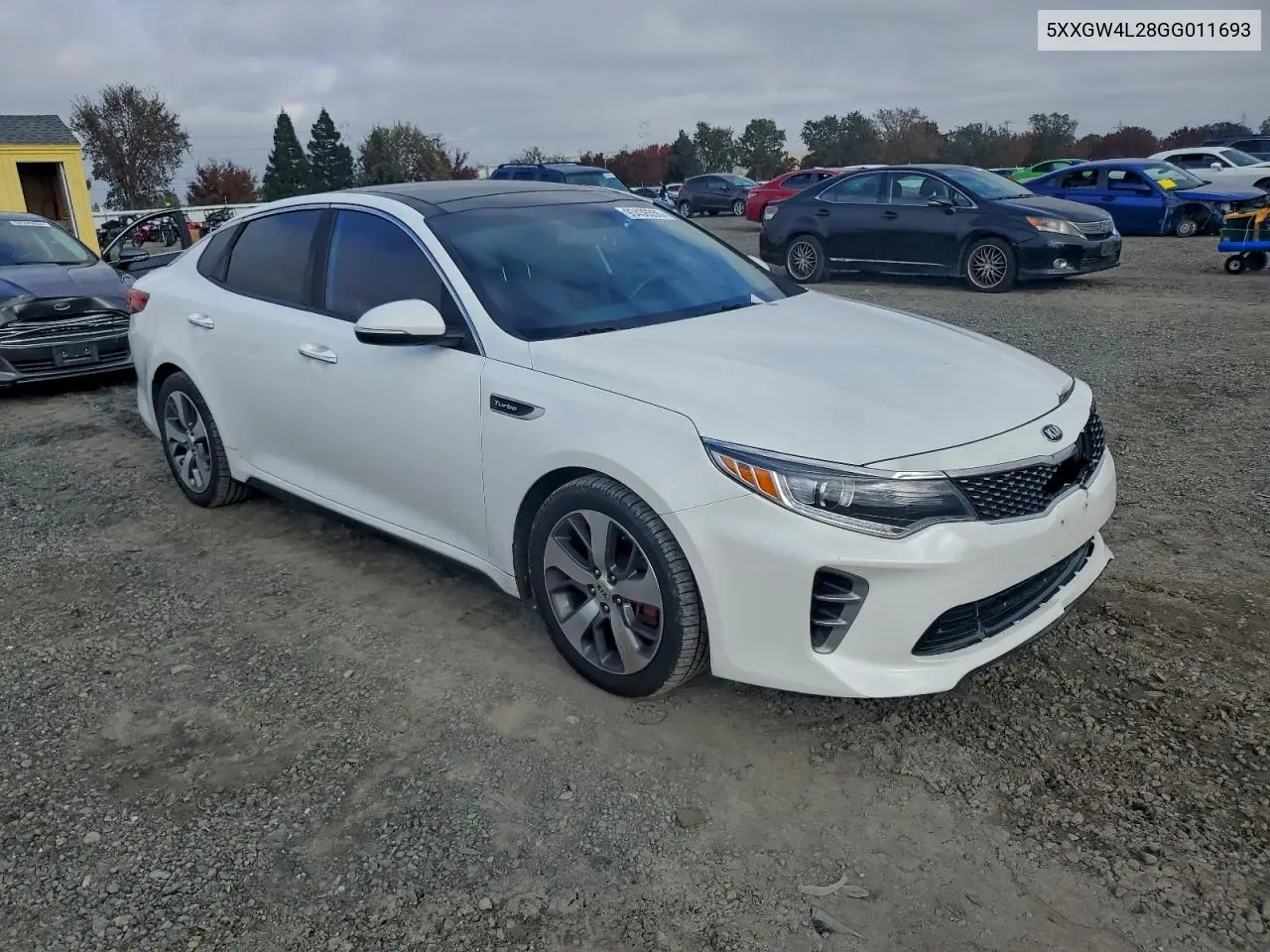 5XXGW4L28GG011693 2016 Kia Optima Sx