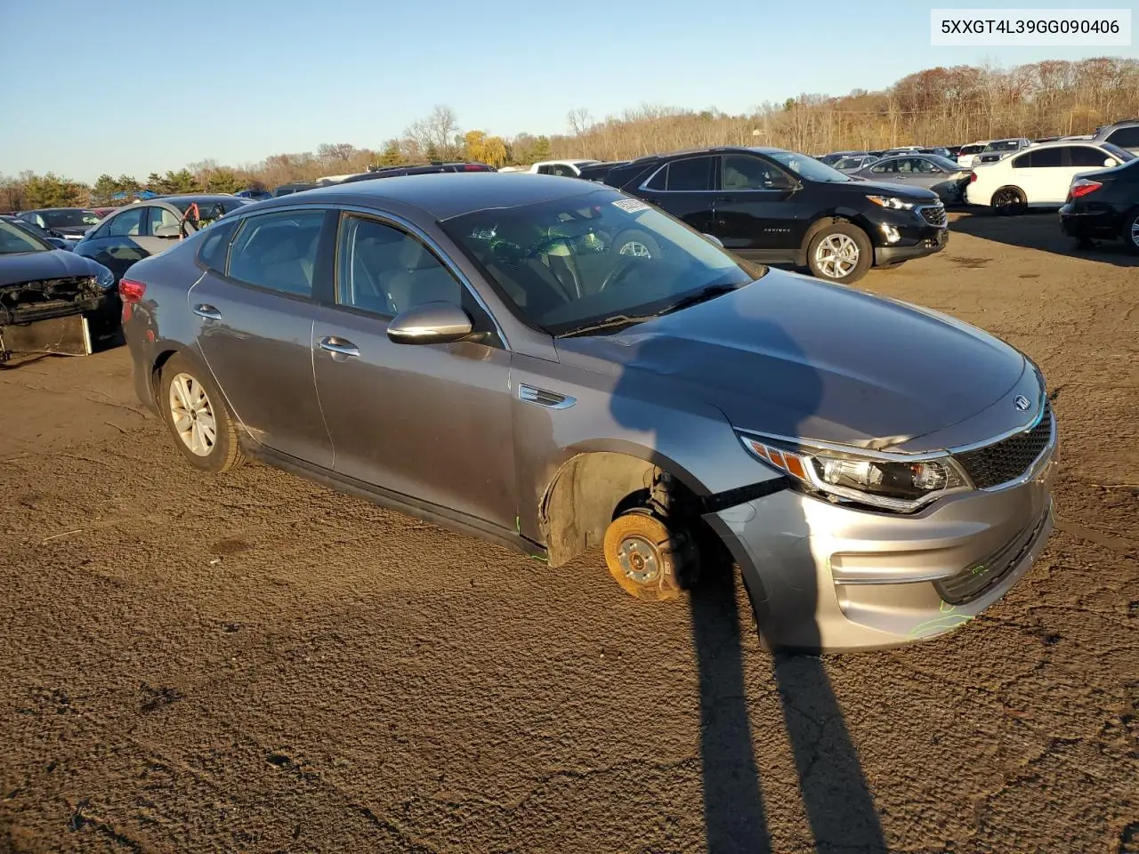 5XXGT4L39GG090406 2016 Kia Optima Lx