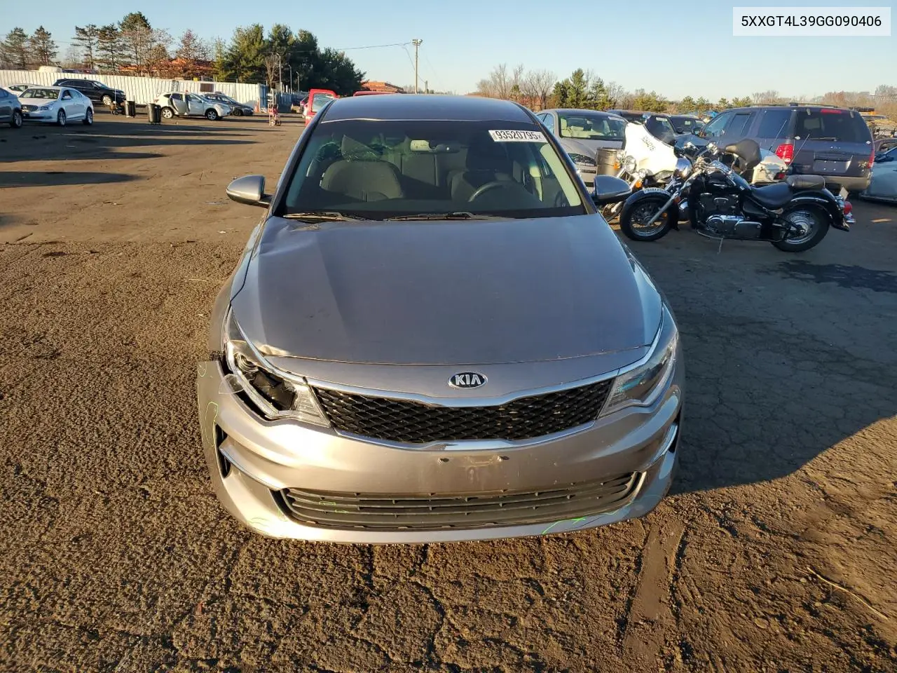 5XXGT4L39GG090406 2016 Kia Optima Lx