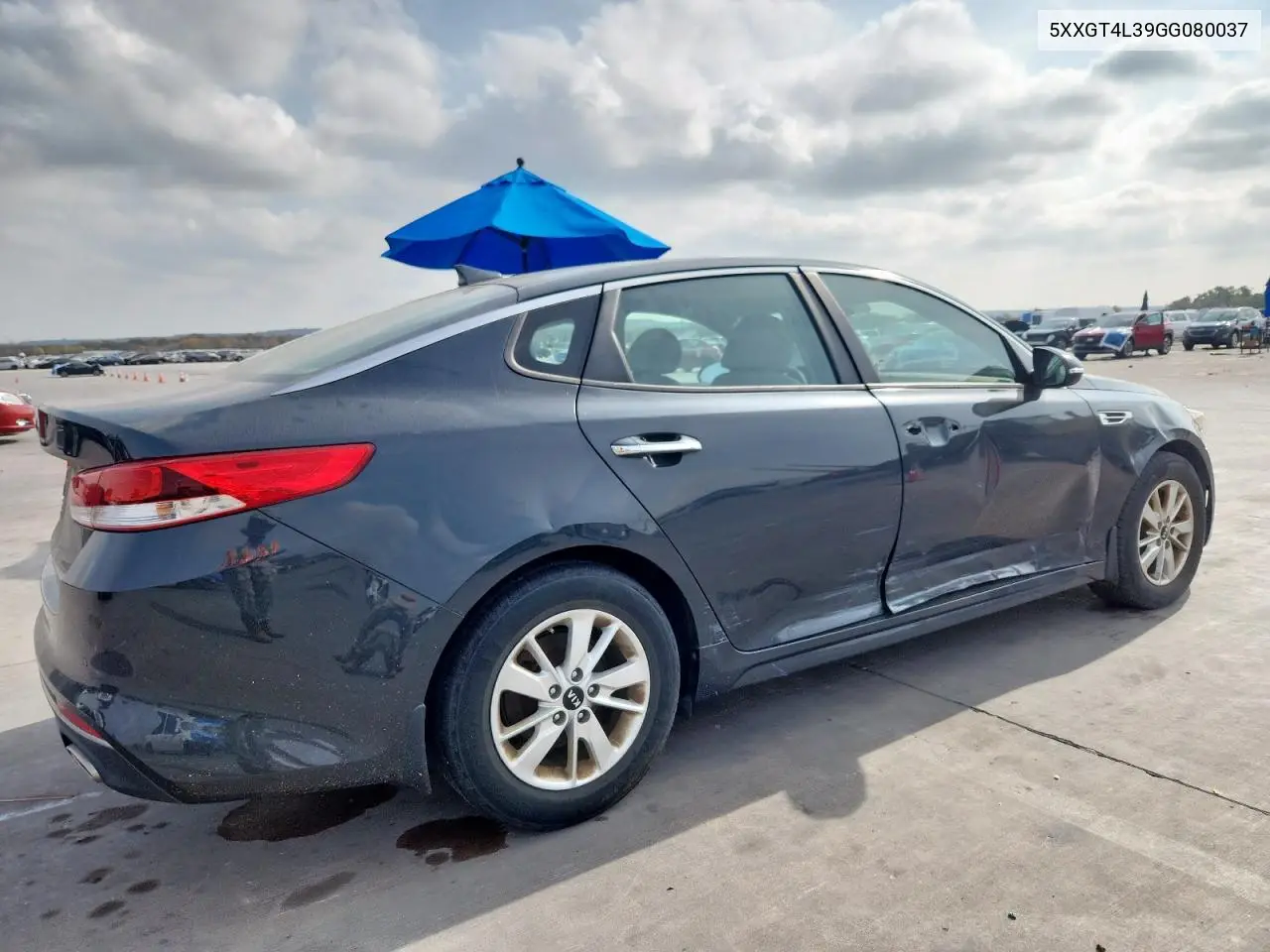 5XXGT4L39GG080037 2016 Kia Optima Lx
