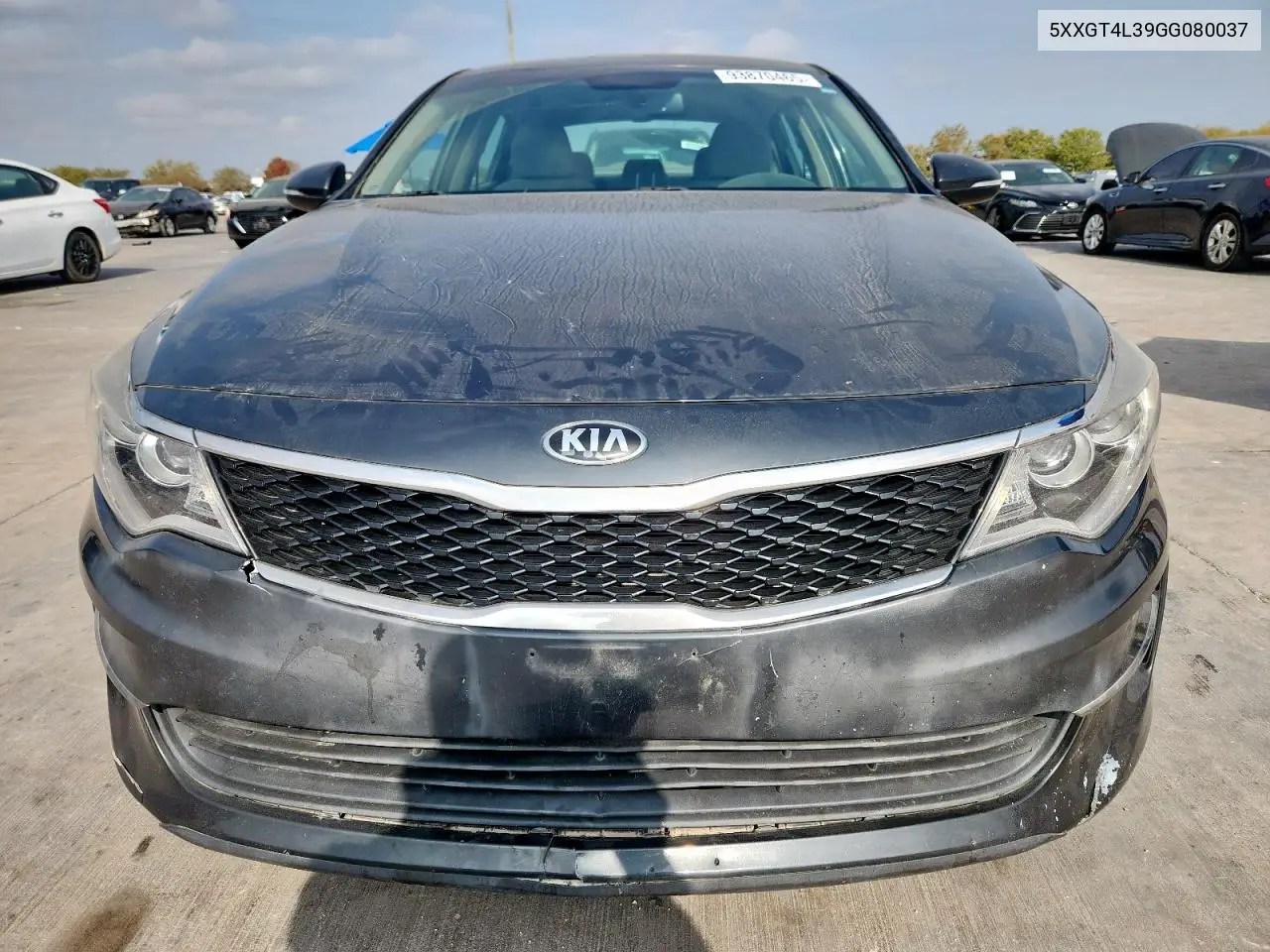 5XXGT4L39GG080037 2016 Kia Optima Lx