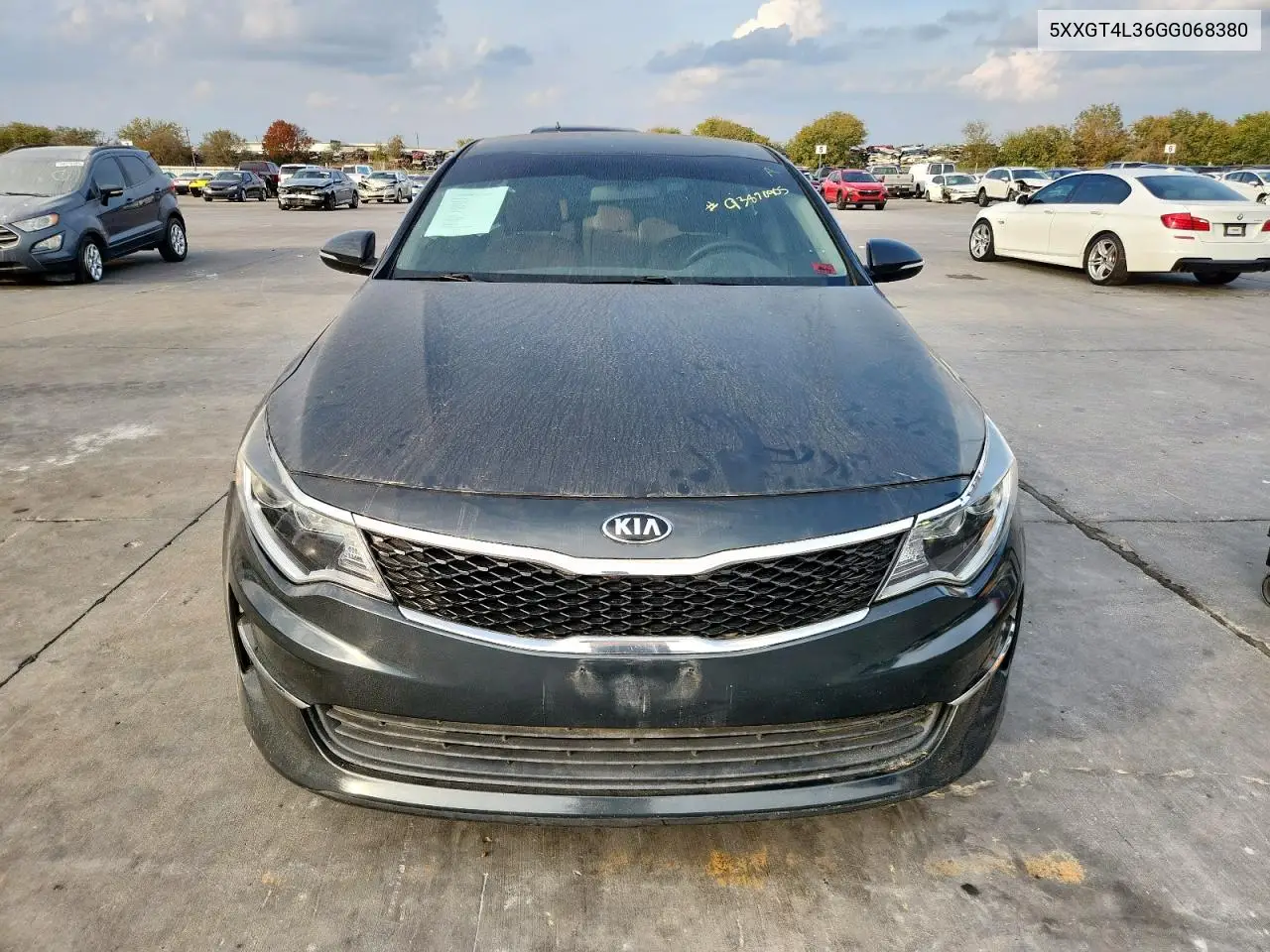 5XXGT4L36GG068380 2016 Kia Optima Lx