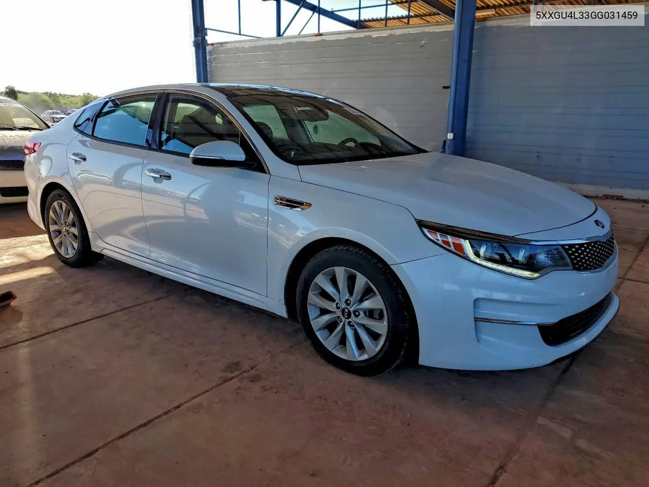 5XXGU4L33GG031459 2016 Kia Optima Ex