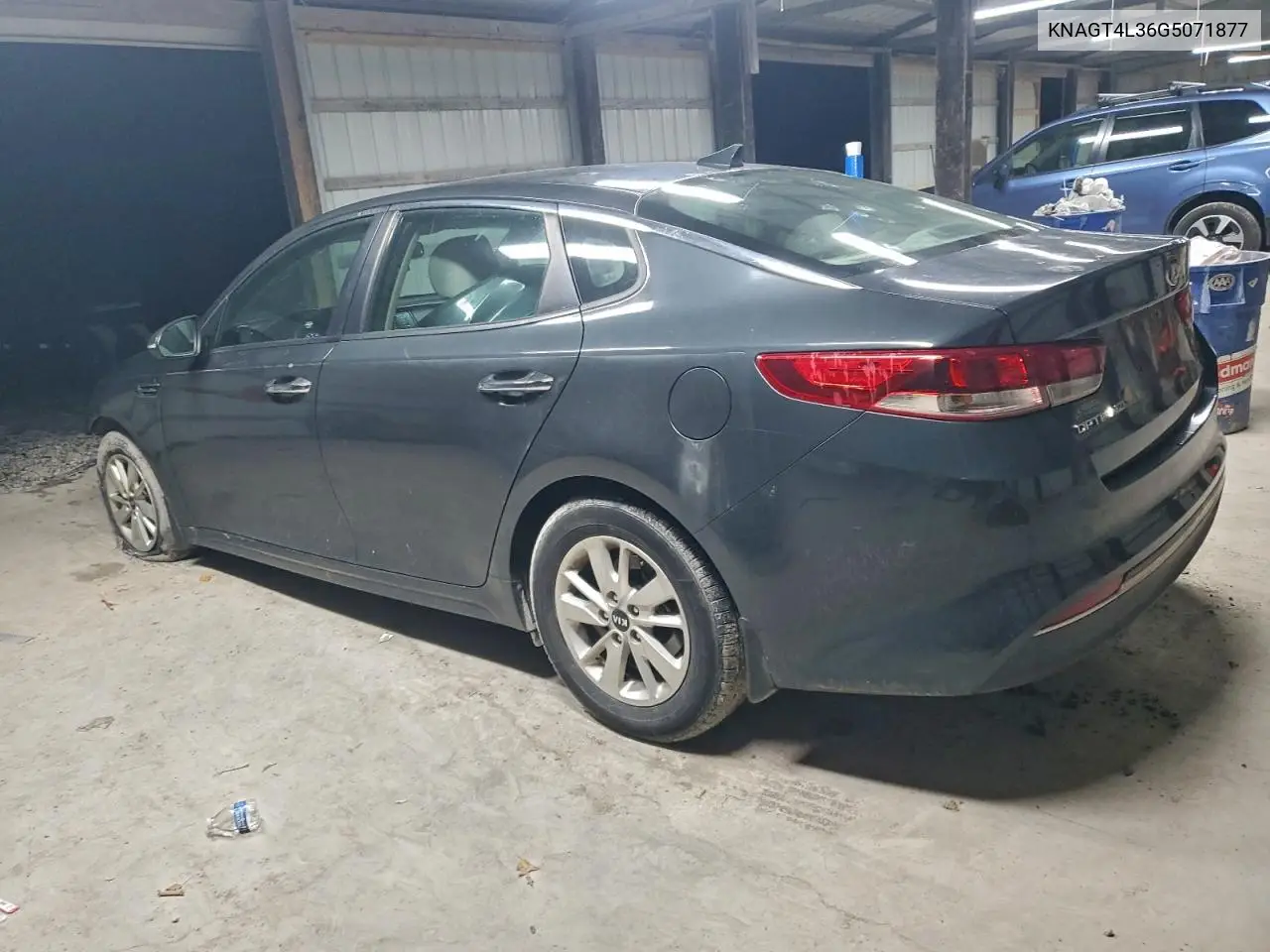 KNAGT4L36G5071877 2016 Kia Optima Lx