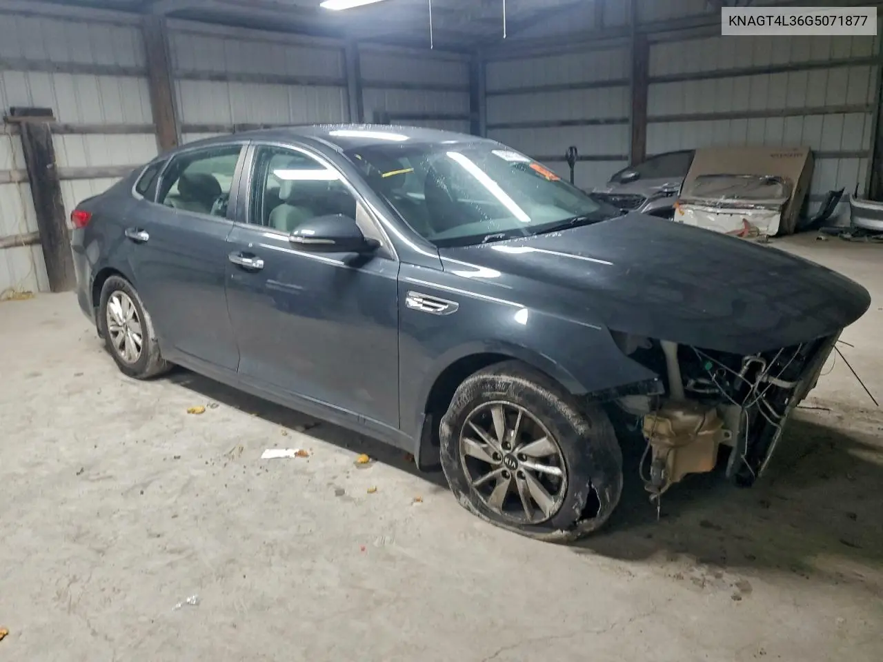 KNAGT4L36G5071877 2016 Kia Optima Lx