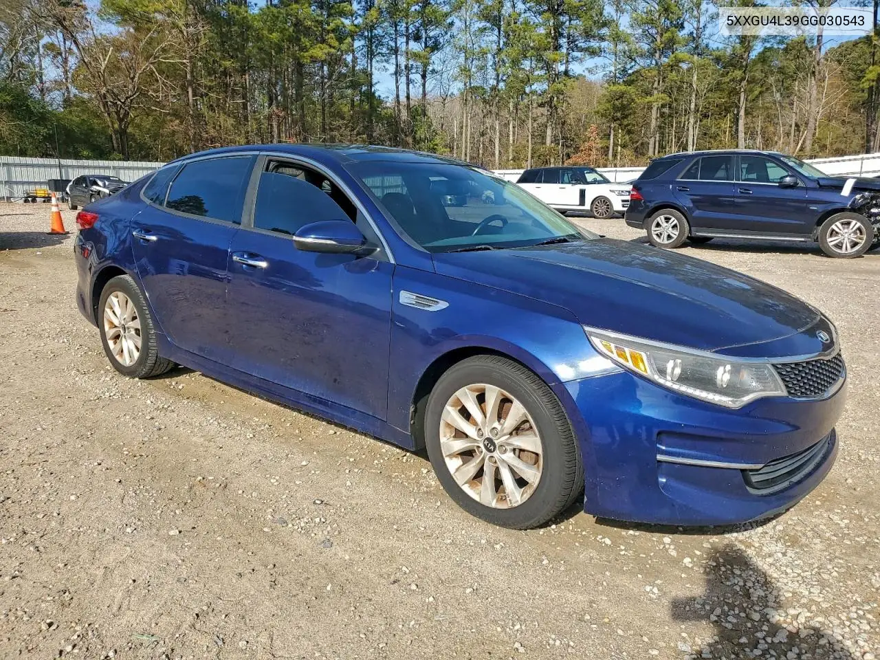5XXGU4L39GG030543 2016 Kia Optima Ex