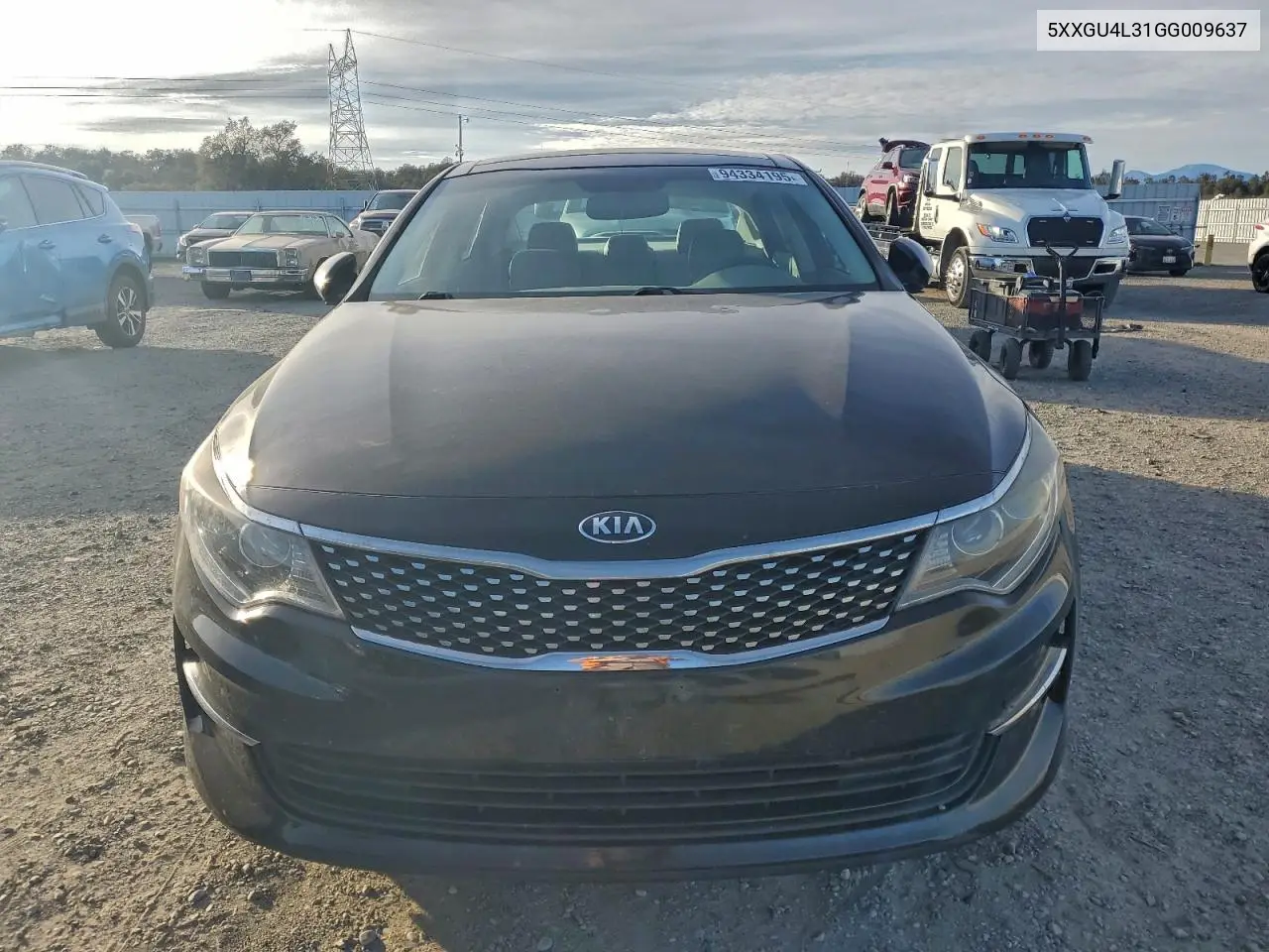 5XXGU4L31GG009637 2016 Kia Optima Ex