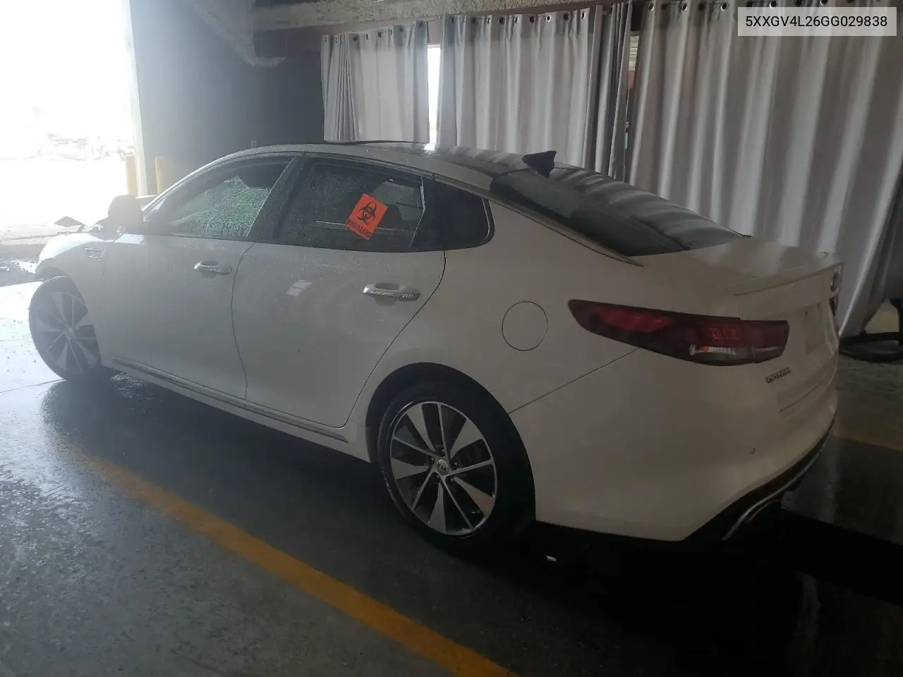 5XXGV4L26GG029838 2016 Kia Optima Sxl