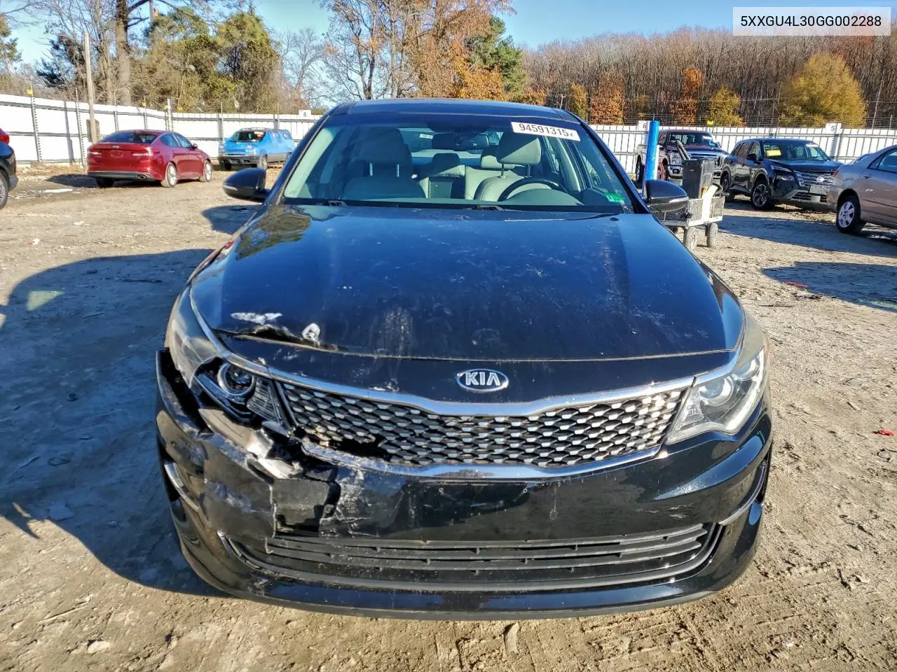 5XXGU4L30GG002288 2016 Kia Optima Ex
