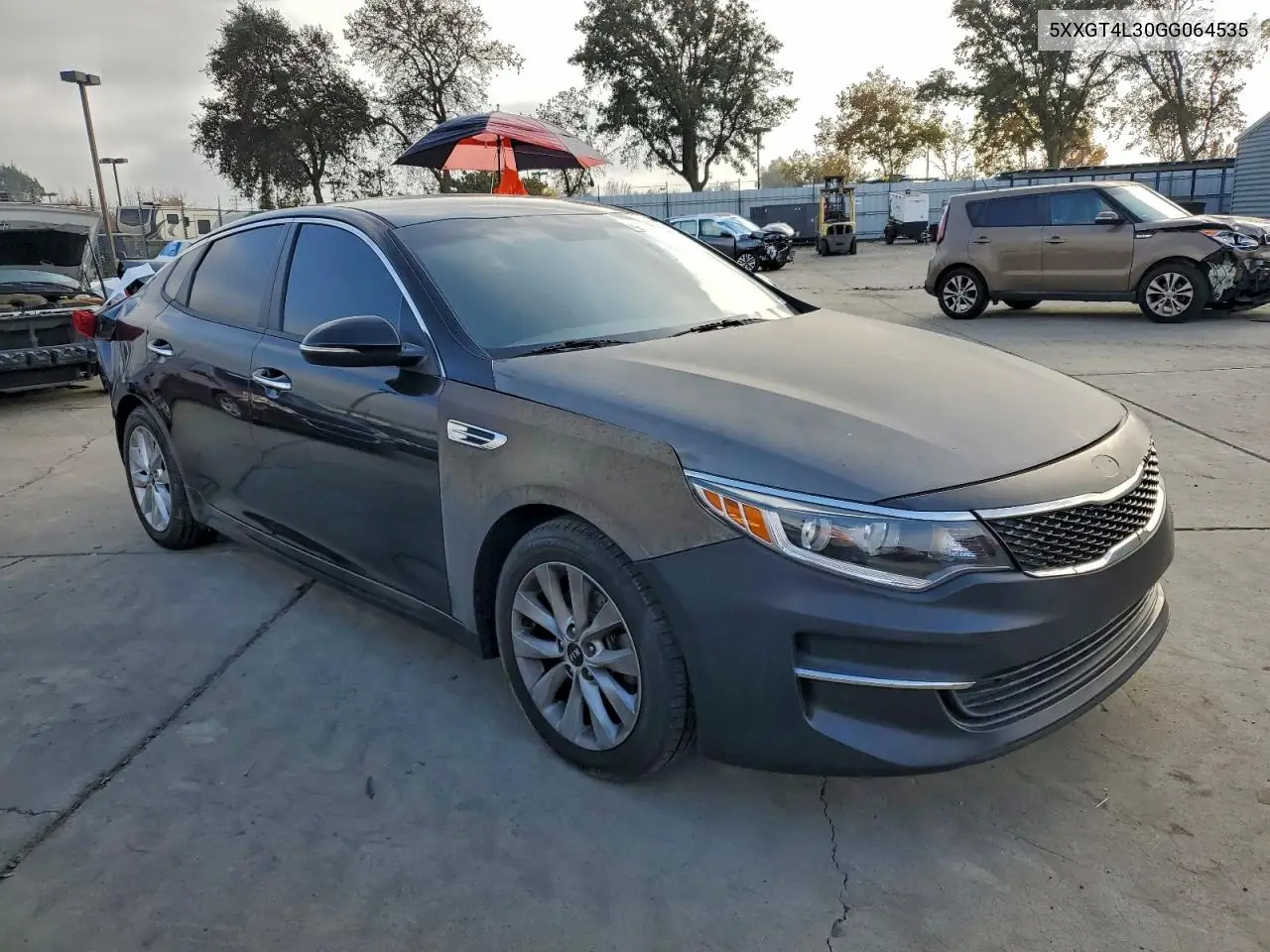 5XXGT4L30GG064535 2016 Kia Optima Lx