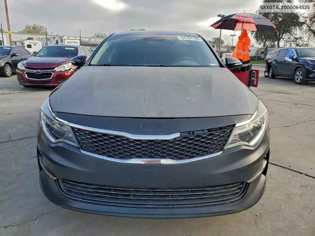 5XXGT4L30GG064535 2016 Kia Optima Lx