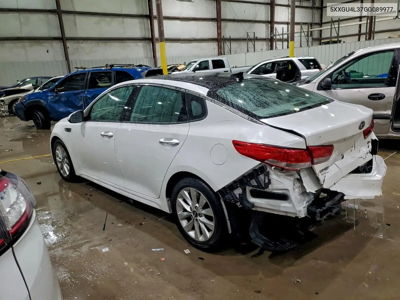 5XXGU4L37GG089977 2016 Kia Optima Ex