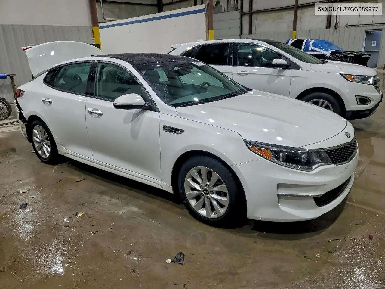 5XXGU4L37GG089977 2016 Kia Optima Ex