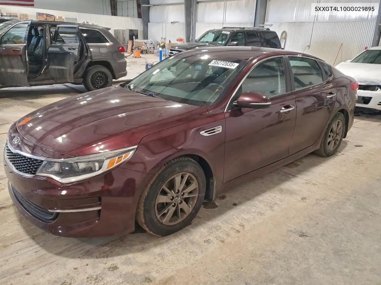 5XXGT4L10GG029895 2016 Kia Optima Lx