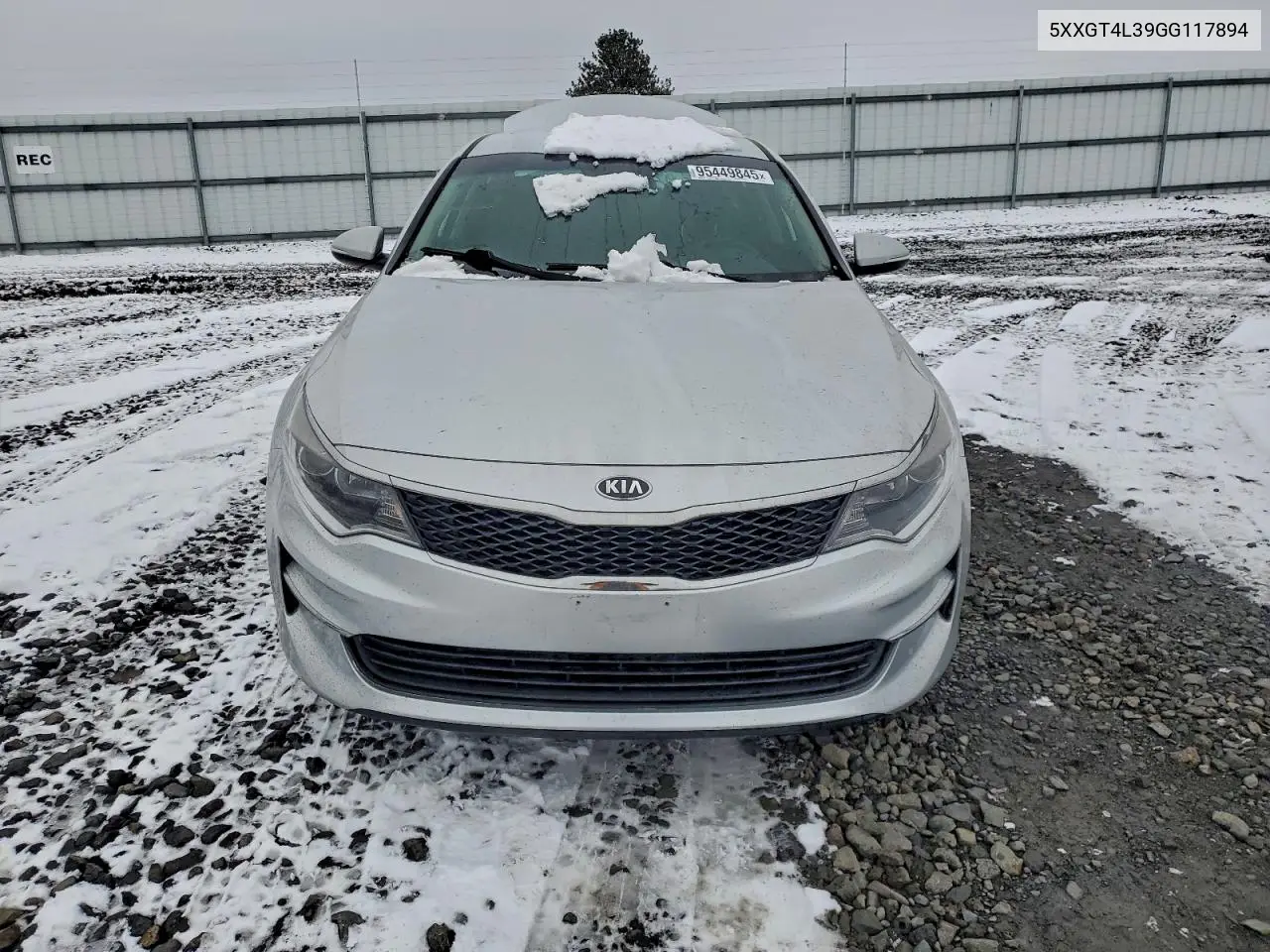 5XXGT4L39GG117894 2016 Kia Optima Lx
