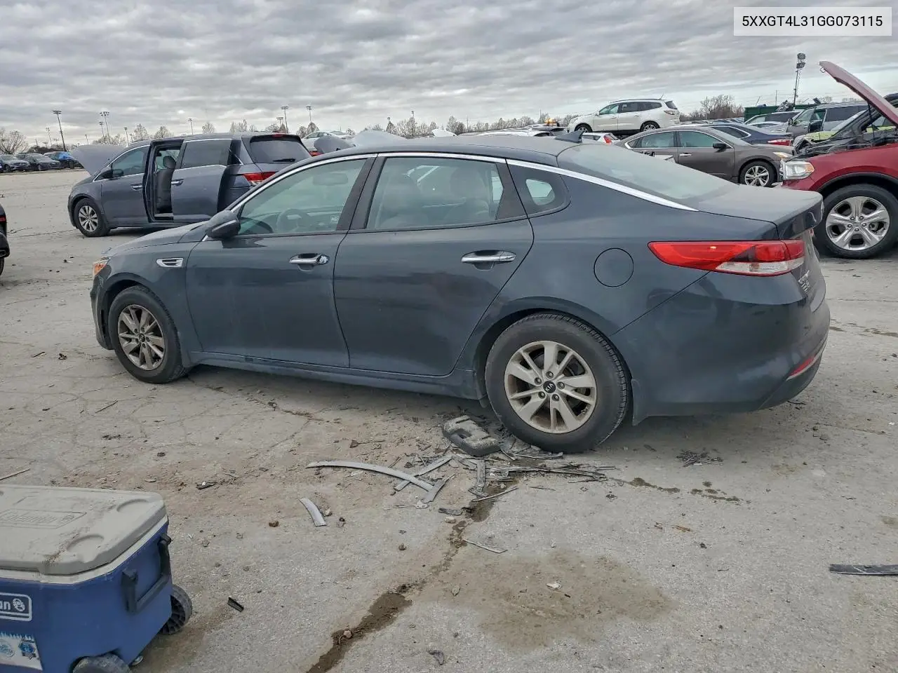 5XXGT4L31GG073115 2016 Kia Optima Lx