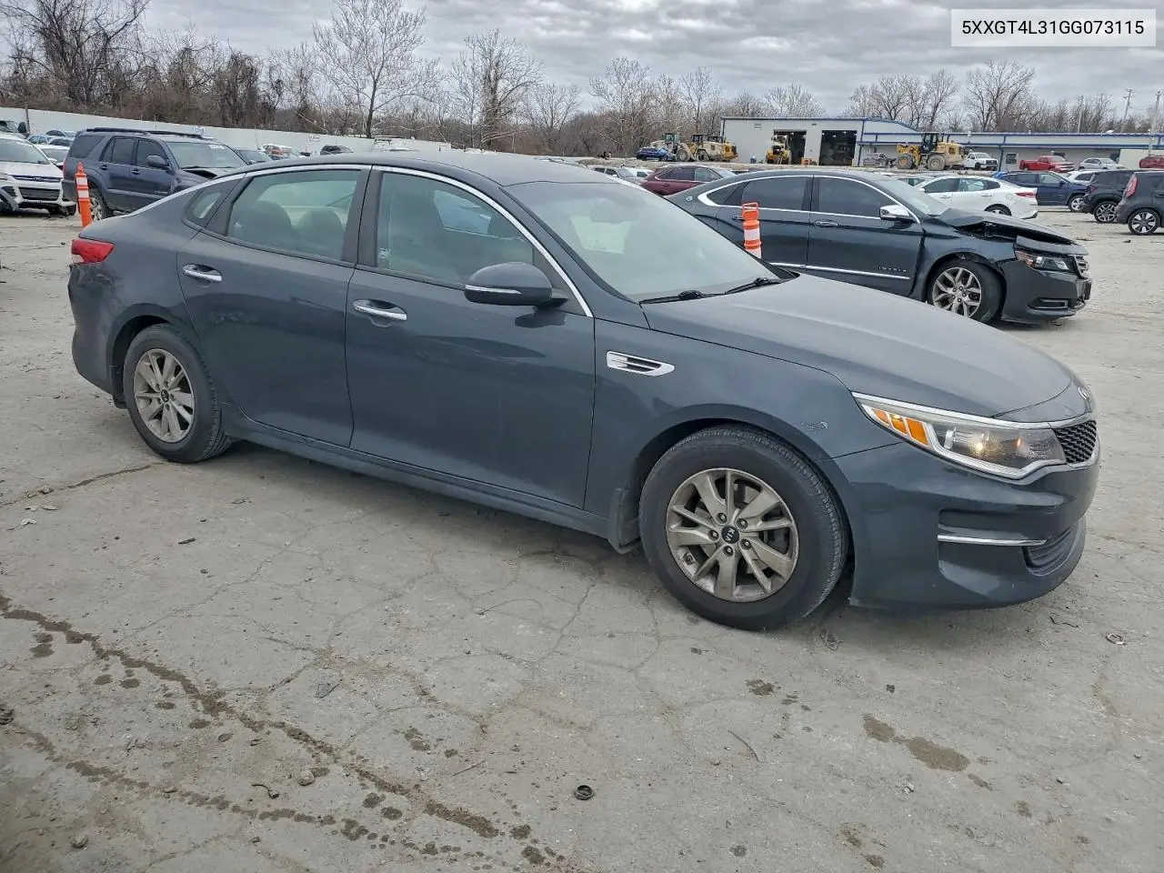 5XXGT4L31GG073115 2016 Kia Optima Lx