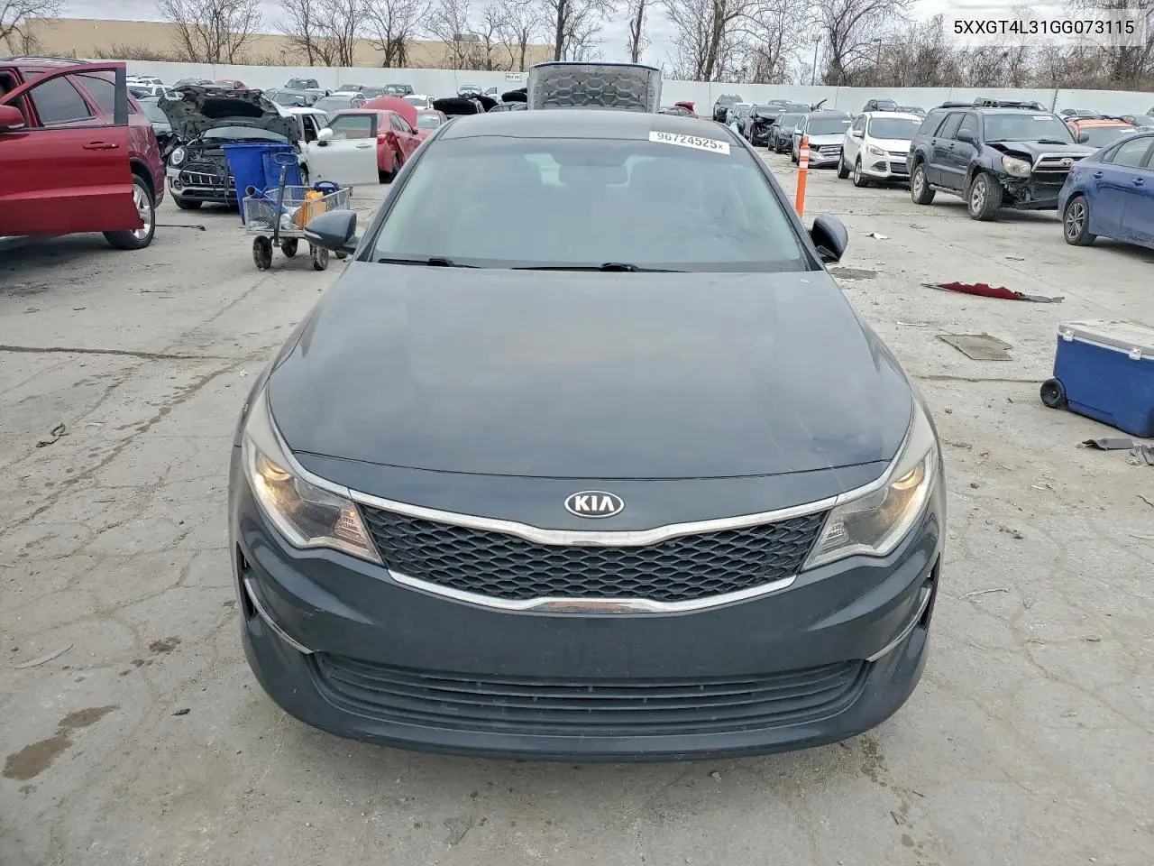 5XXGT4L31GG073115 2016 Kia Optima Lx