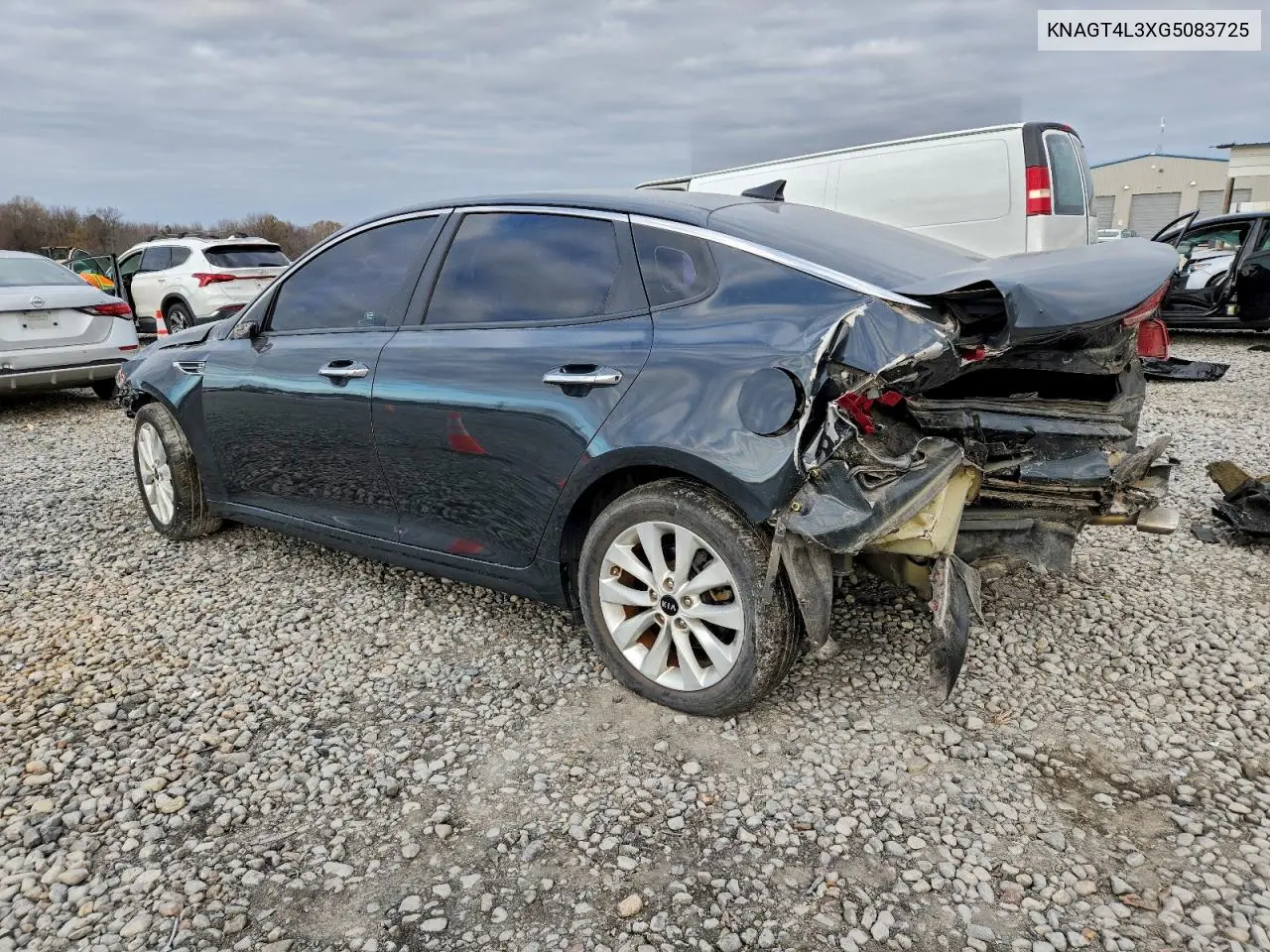 KNAGT4L3XG5083725 2016 Kia Optima Lx