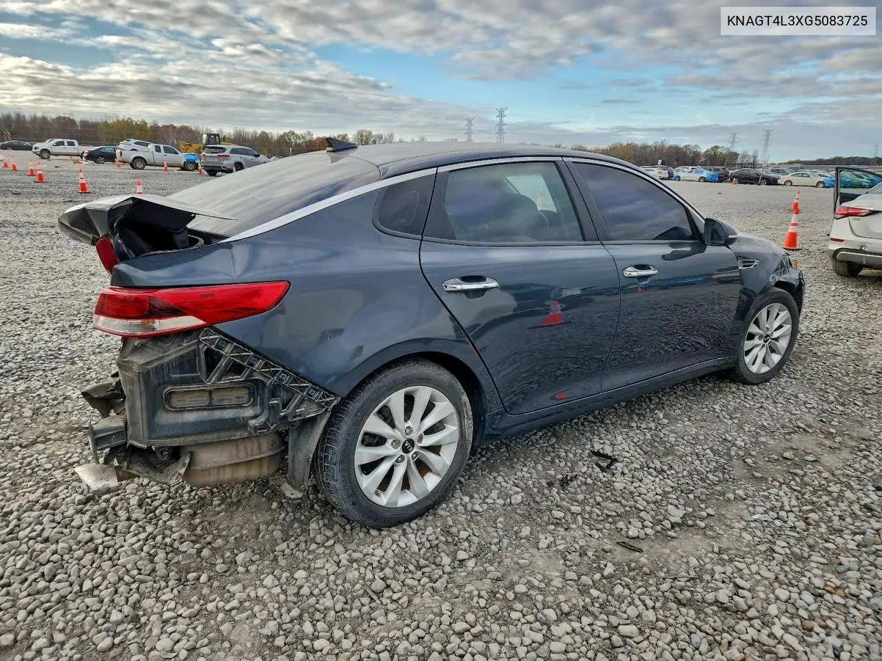 KNAGT4L3XG5083725 2016 Kia Optima Lx