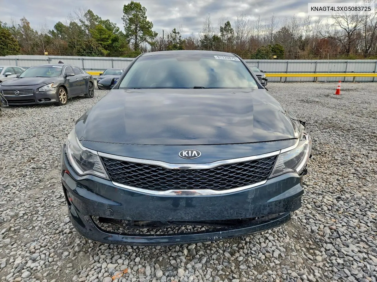 KNAGT4L3XG5083725 2016 Kia Optima Lx